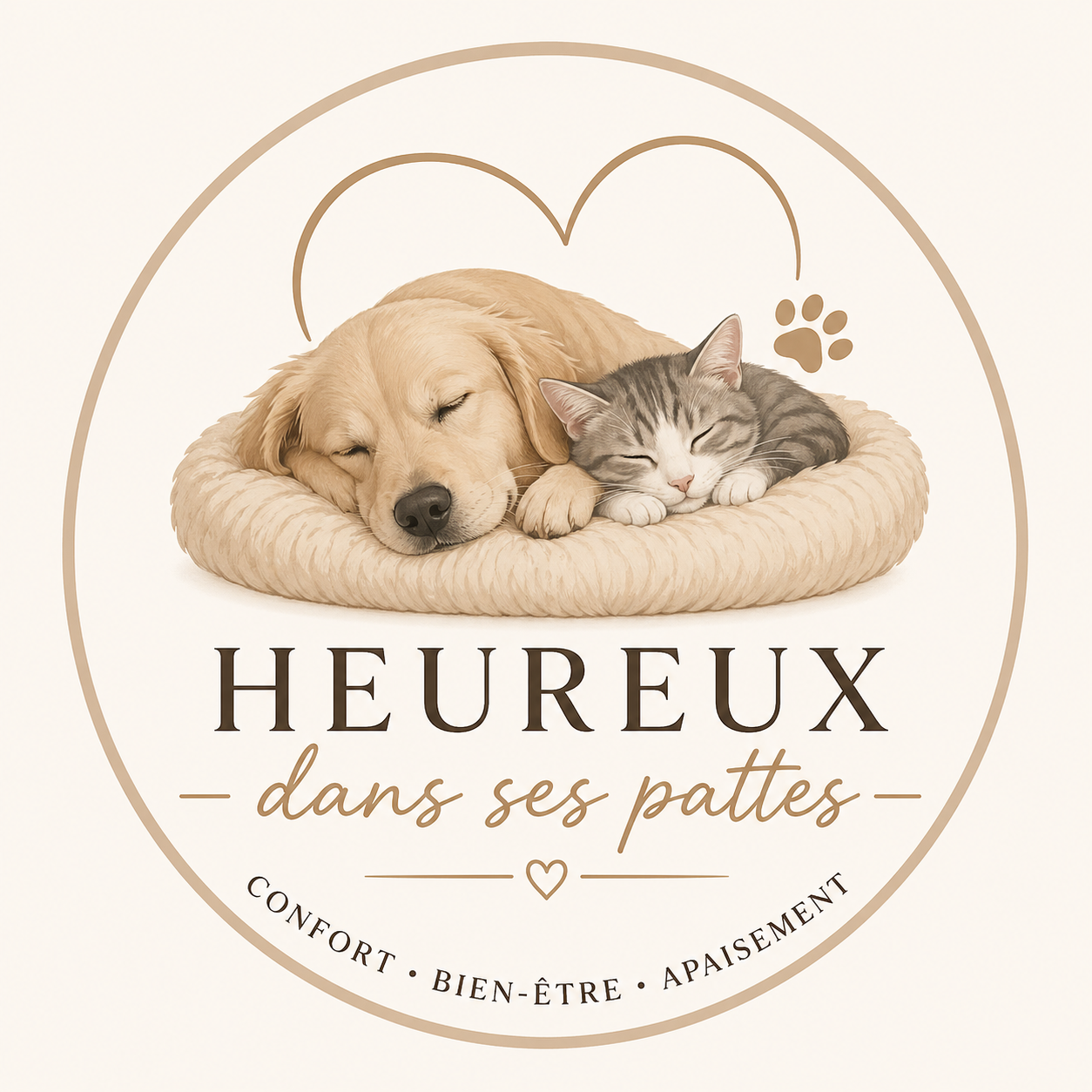 Heureux dans ses pattes